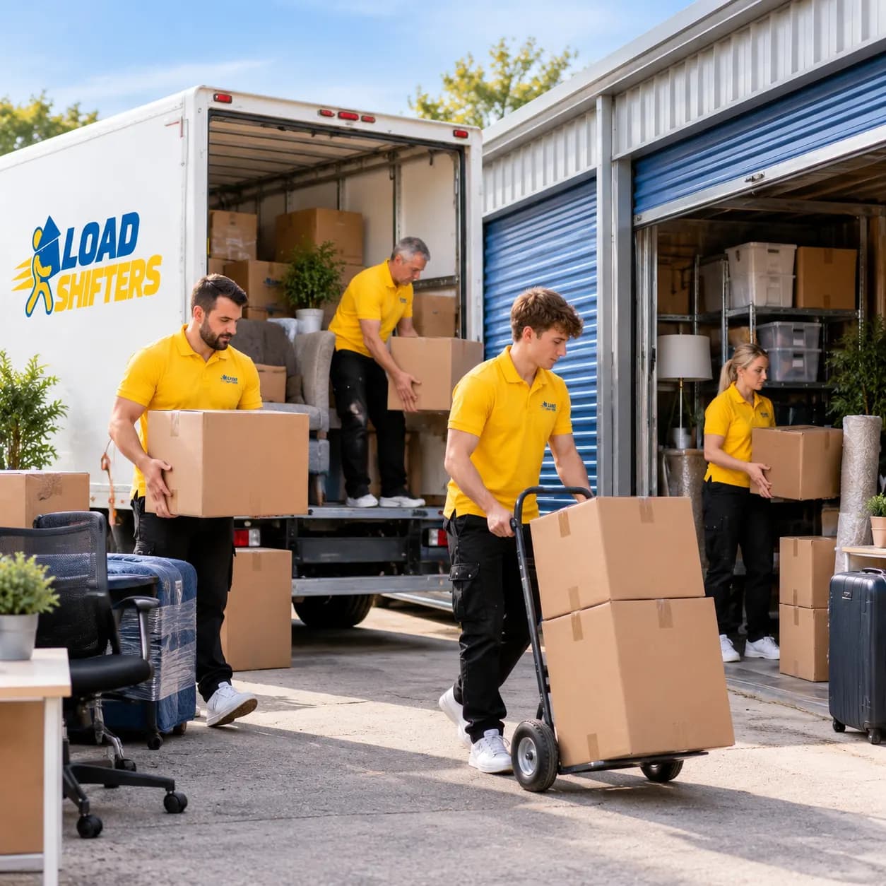 Loadshifters moving and storage service